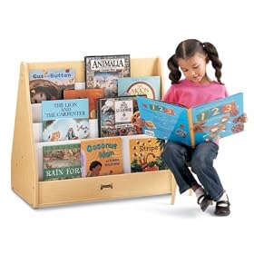 Jonti-Craft 3508JC011 Pick-a-Book Stand, MapleWave