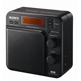 Sony XDRS7 DAB Radio with Black Finish