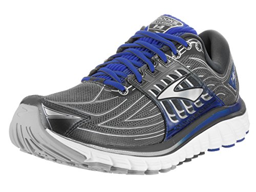 Brooks Glycerin 14 Running Shoe - Men s Anthracite/Electric Brooks Blue/Silver, 9.0