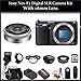 Sony Nex-F3 Digital SLR Camera Kit with 16mm Lens. Includes the Sony NEX-F3, Sony E-Mount SEL16F28 16mm f/2.8 Wide-Angle Alpha E-Mount Lens, 0.45X Wide Angle Lens, 2x Telephoto Lens, 3 Piece Filter Kit(UV-CPL-FLD), Flash, 32GB Memory Card, 67