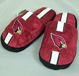 Arizona Cardinals Youth Team Stripe Plush Slippers