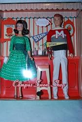 Barbie Campus Sweet Shoppe with Midge and Ken Doll