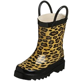 Western Chief Kids Toddler Leopard Print Rain Boot
