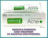 Smooth E Maximum Strength Acne Treatment 2% Salicylic Acid Hydrogel 5 G. Made in Thailand