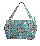 Vera Bradley Stephanie Totally Turq Bag Purse