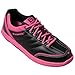Brunswick Women's Diamond Bowling Shoes, Black/Pink, 8.0