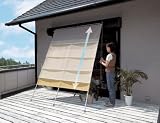 【奥様簡単設置　日除けスクリーン 】簡単に設置が出来る日除けのスペシャリスト