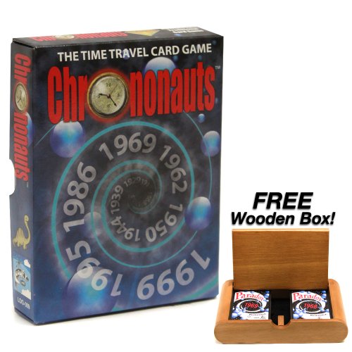 Chrononauts - The Card Game of Time Travel. Plus FREE Wooden Box!
