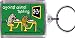 Funny Cats Dogs Lovers Keychain by Grimm #1-No Animal Testing