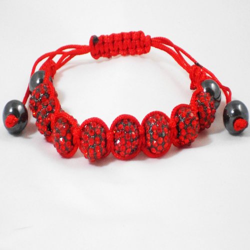 Red Shamballa Bracelet
