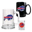 Buffalo Bills NFL 15oz Tankard, 15oz Ceramic Mug & 2oz Shot Glass Set - Primary Logo