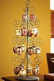 Mini Egg Ornament Set Of 12, SET OF TWELVE, RED IVORY CHCLT