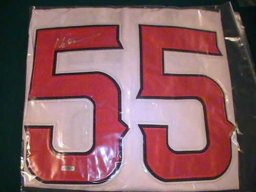 HIDEKI MATSUI SIGNED AUTOGRAPHED LOS ANGELES ANGELS JERSEY W/ HOLOGRAM + COA