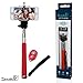 Selfie Stick - 60% OFF SALE TODAY ONLY - Zonabel Best Self Portrait Extendable Monopod - Universal Bluetooth Shutter Remote Control for iPhone 4, 4s, 5, 5s, 5c, 6, 6plus, Samsung S4, S5, S6 & Most Androids, GoPro Compatible - Take the Perfect Selfie - Lifetime Guarantee