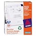 Avery Recycled Economy Weight Sheet Protectors, Top-Load, 8.5 x 11 Inches, Box of 200 (75538)
