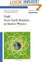 Time: From Earth Rotation to Atomic Physics