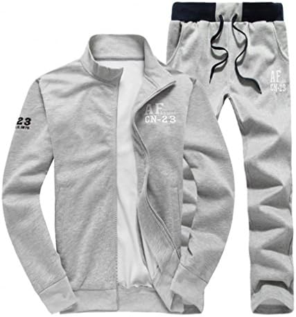 QualityUC Mens Apparel Fashion Clothes American Style Sports Jacket Pants Set