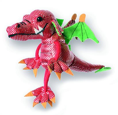 Childrens Toyshop  Toys : Finger Puppet: Red Dragon