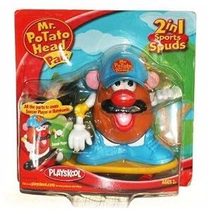 Mr Potato Head Pals 2-in-1 Sport Spuds Soccer Player/Skateboarder