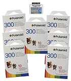 7 Pack Of Polaroid PIF-300 Instant Film for 300 Series Cameras + DBRoth Micro Fiber Cloth