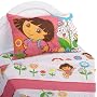 Dora the Explorer Cheerful Bloom Twin Sheet Set