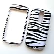HTC myTouch 3G (NOT 3.5mm jack) T-Mobile Snap On Protector Hard Case Image Cover Zebra