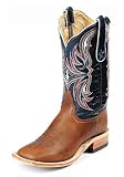 Women's Tony Lama SAN SABA 11 Two Tone Leather Pull On Western Cowboy Boots