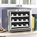 Wine Cellar - Twelve Bottle Stainless Steel Finish by Wine Enthusiast