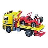 MB Actros Tow Truck with cross country vehicle