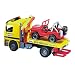 MB Actros Tow Truck with cross country vehicle