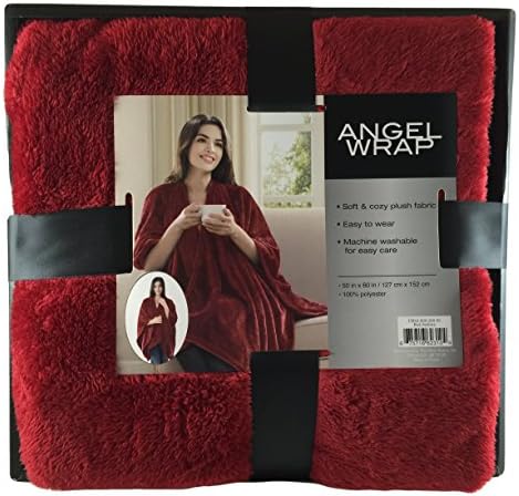 Angel Wrap 50" X 60" Throw (Red Sedona)