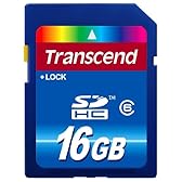 Transcend SDHCカード Class6 16GB TS16GSDHC6