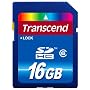 Transcend 16 GB Class 6 SDHC Flash Memory Card TS16GSDHC6E