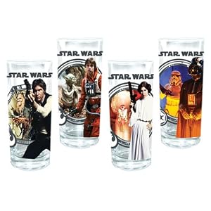 Vandor Star Wars Glasses, Set of 4