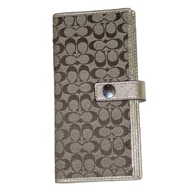 Buy Coach Mini Signature Multi-Use ID Organizer Case Wallet 60551 Khaki Gold by COACH