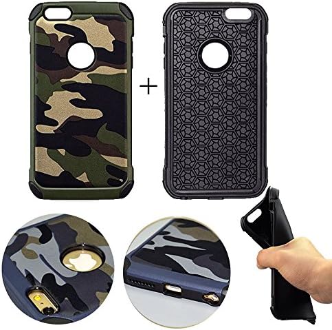 EHIPI Apple Iphone 5S Camouflage Case,Iphone 5S Case,Military Olive Camo Phone Back Cover for Apple Iphone 5S Camouflage Case,Camouflage Woods Design for the Apple iPhone 5S (Iphone 5S Camouflage green Case)