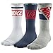 Nike Dri-Fit Cushioned Crew Navy, White, Gray Large