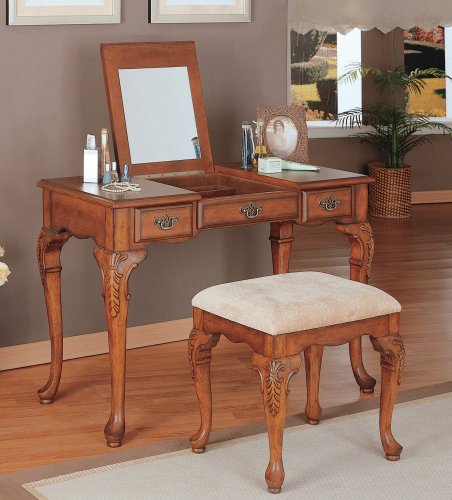 Jamestown Landing Table - Lightly Distressed Deep Cherry Finish - overpacked (Cherry) (30H x 21W x 42D)