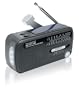 Muse MH-07DS//HYBRID Mini Weltempf�nger (Dynamo, Handylader, Solar) schwarz