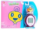 Tamagotchi Tamatown Purple and Orange Tama-go with Memetchi Gotchi Figure Charm