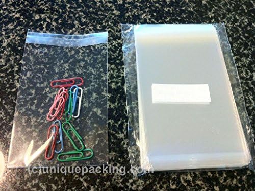 1000 Pcs 2x3 Crystal Clear Resealable Cello / Cellophane Bags
