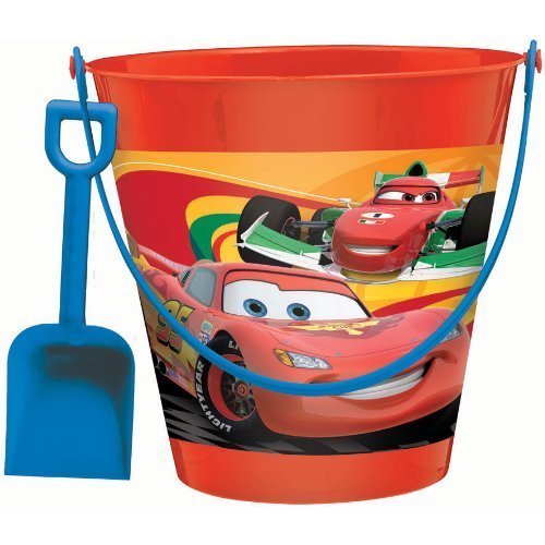 disney cars pail with shovel