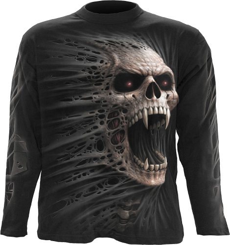 Spiral - Mens - CAST OUT - Longsleeve T-Shirt Black