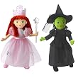 Madame Alexander Glinda the Good Witch and The Wicked Witch of the West 18" Cloth Dolls The Wizard of Oz Collection