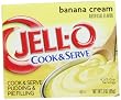 Jell-O Cook & Serve Pudding & Pie Filling, Banana, 3-Ounce Boxes (Pack of 24)