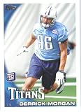 2010 Topps NFL Football Card # 362 Derrick Morgan RC - Tennessee Titans ( Rookie Card) NFL Trading Card in a Protective ScrewDown Case!