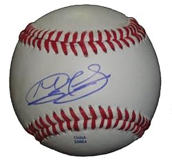 Nick Franklin Autographed ROLB Baseball, Seattle Mariners, Proof Photo