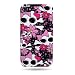 WIRELESS CENTRAL Brand Hard Snap-on Shield With WHITE PINK GIRL SKULL Design Faceplate Cover Sleeve Case for APPLE IPHONE 4 4Gs 4S (ATT/VERIZON)