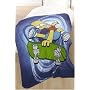 Bart Simpson - Grafitti Fleece Blanket - Super Swirl