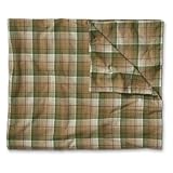 IMAGE OF Eddie Bauer Plaid Flannel Duvet Cover, Heather Sage QUEEN Queen